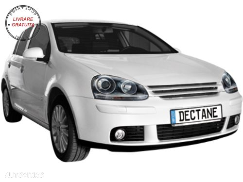 Faruri DEPO VW Golf V 5 (2003-2009) Jetta 3 (2003-2009) GTI Look Negru- livrare gratuita - 3
