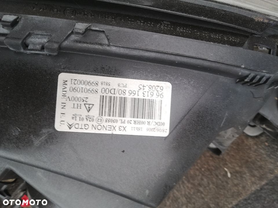 CITROEN C5 II XENON LAMPA LEWY PRZÓD EUROPA - 2