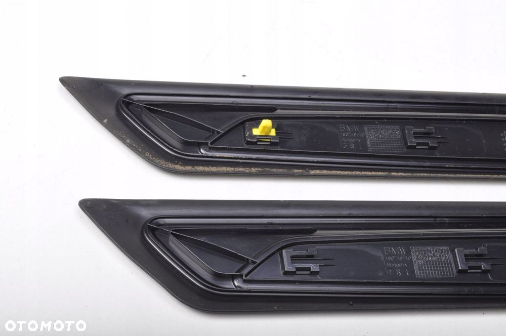 BMW F20 LIFT LISTWY PROGOWE PRZEDNIE KOMPLET - 4