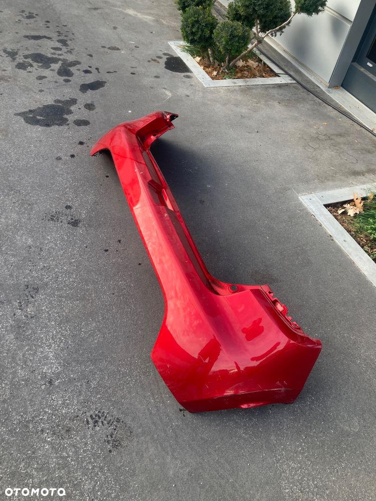 RENAULT CLIO 4 IV Lift ZDERZAK TYLNY tylni tył czerwony Wwa - 3