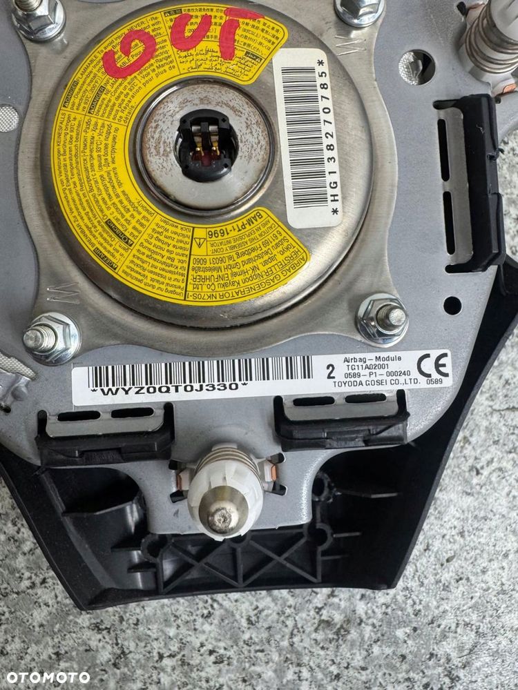 airbag poduszka kierowcy subaru outback legacy iv 2013-15 - 9