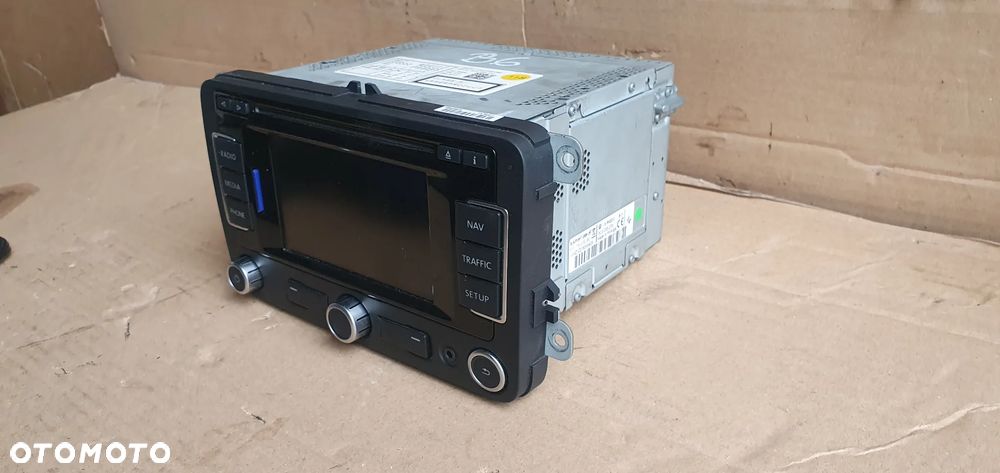 Radio radioodtwarzacz fabryczne VW Passat B6 3C0035270 - 4