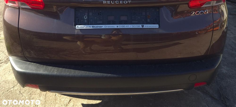 PEUGEOT 2008 I 13r ZDERZAK TYŁ TYLNY PDC ETV - 1
