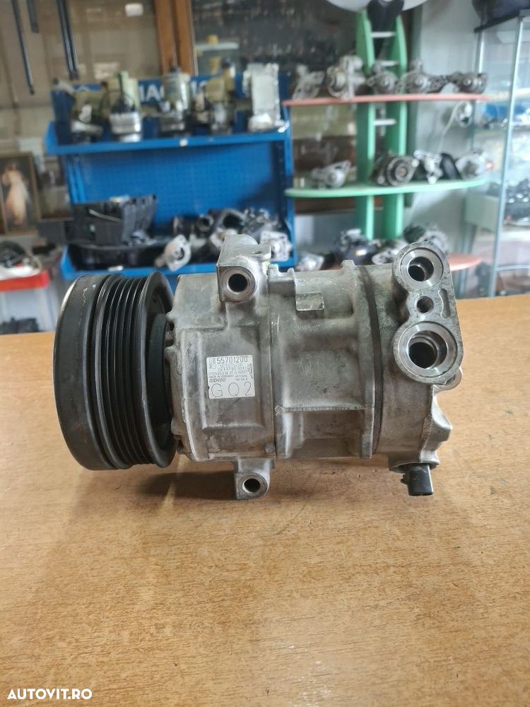 Compresor aer condiționat Opel Corsa D  E 1.0 1.2 1.4 benzină - 7