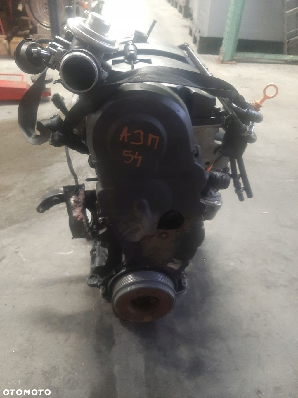 VOLKSWAGEN BORA 1999- SILNIK KOMPLETNY DIESEL AJM 1.9 TDI 189000KM - 2