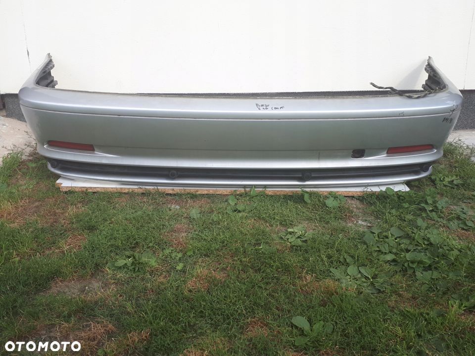 Zderzak Tył BMW E46 Coupe Cabrio PDC Titansilber Metallic - 1