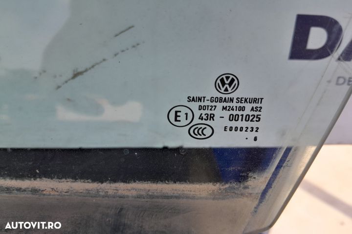 Geam usa fata stanga 43R-001025 43R-001025 Volkswagen VW Golf 5 [2003 - 3