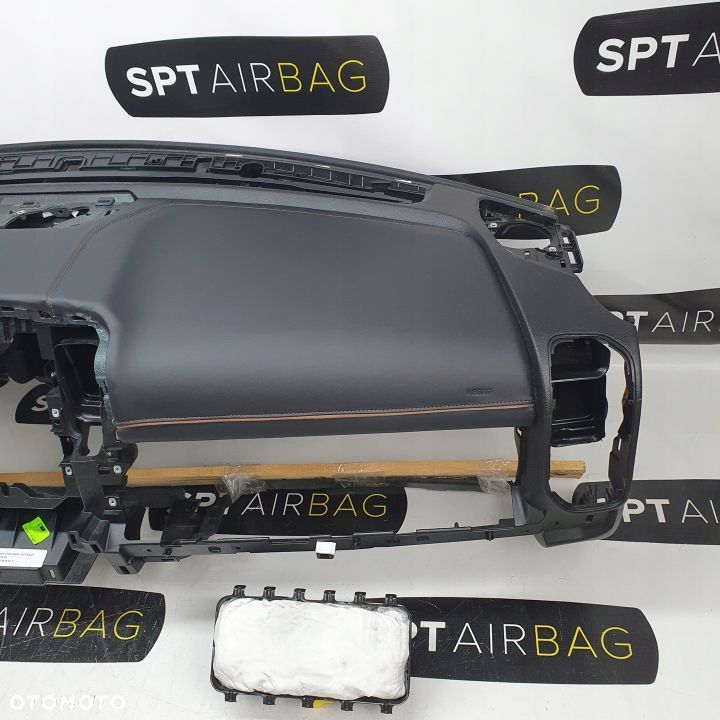 DODGE RAM DESKA ROZDZIELCZA KONSOLA KOKPIT PULPIT PODUSZKI AIRBAG AIR BAG PASY KIT SET - 4