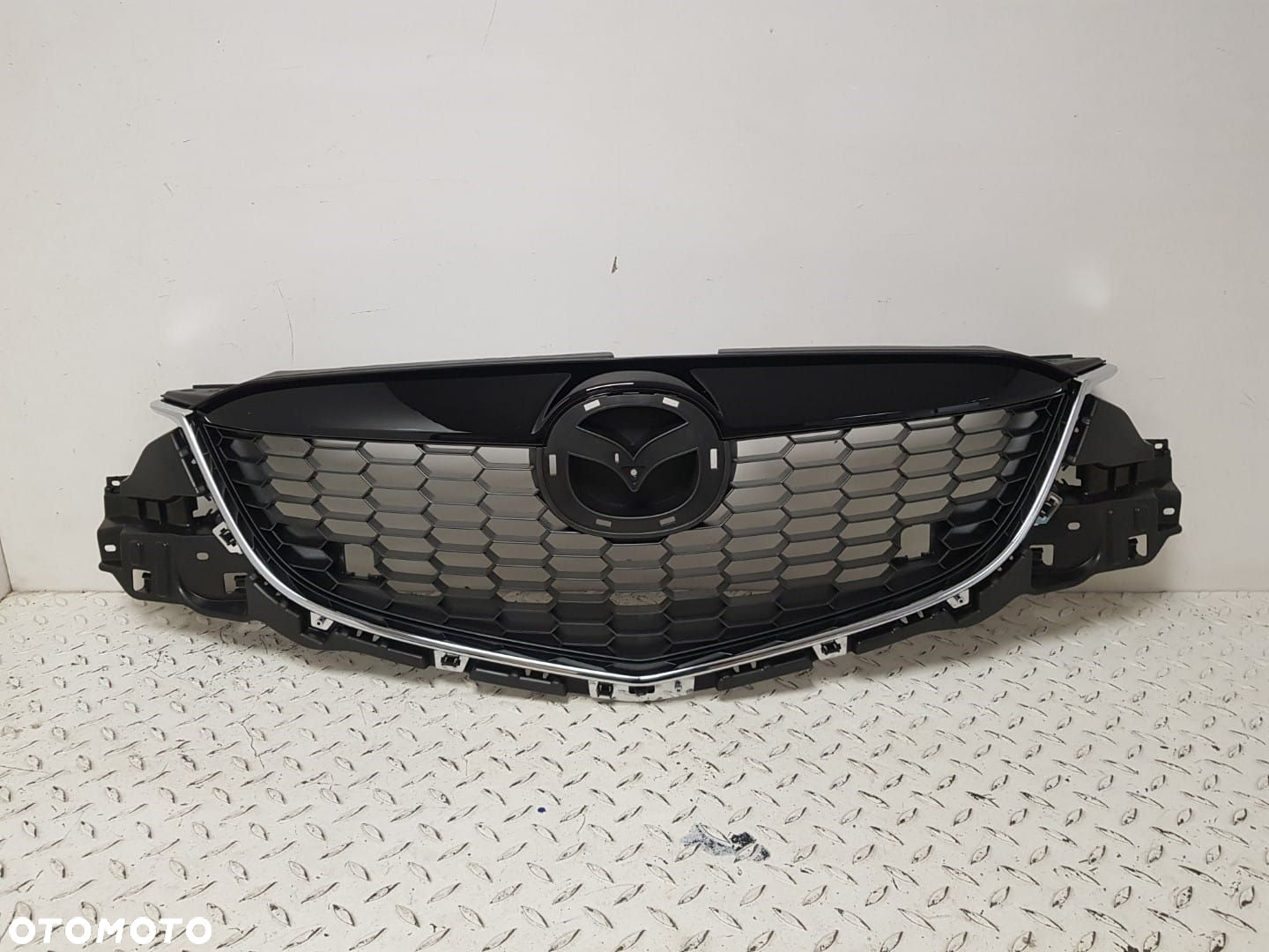 FABRYCZNIE NOWY ORYGINALNY GRILL ATRAPA CHROM ZDERZAKA PRZEDNIEGO MAZDA CX5 CX-5 I 1 11-15 - 2