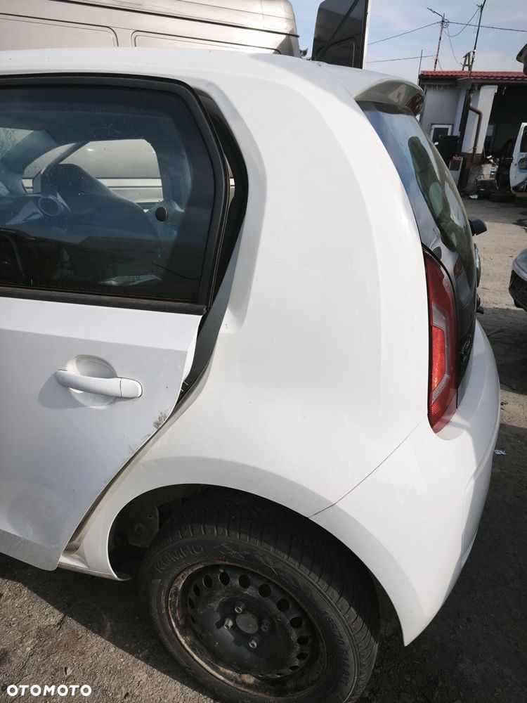 VW UP! 15r 5D ĆWIARTKA BŁOTNIK LEWY TYŁ POSZYCIE LB9A WGNIOTKI - 1