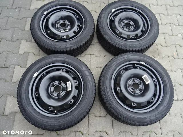 5x100x57 6Jx15 ET38 Koła zimowe 15  VOLKSWAGEN SEAT SKODA - 1