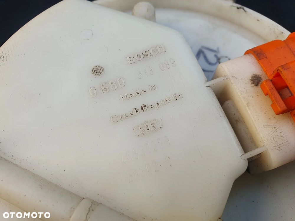 FIAT PUNTO II 1.6B STILO 1.2 1.8 POMPA PALIWA PŁYWAK 0580313089 46837359 BOSCH ORYGINAŁ - 3