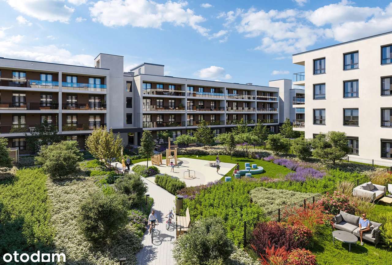 2-pokojowe mieszkanie 45m2 + loggia Bezpośrednio