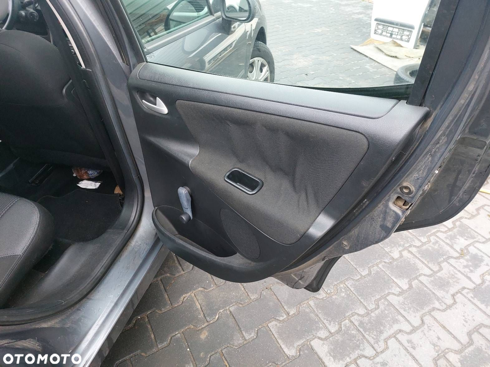 FOTELE KOMPLET LEWY PRAWY KANAPA TYŁ PEUGEOT 207 I SW LIFT - 6