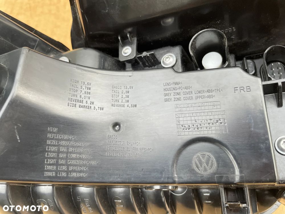 VW ID.3 ID3 LAMPA TYLNA PRAWA LED ORYGINALNA EUROPA CAŁA 10A945208D - 7