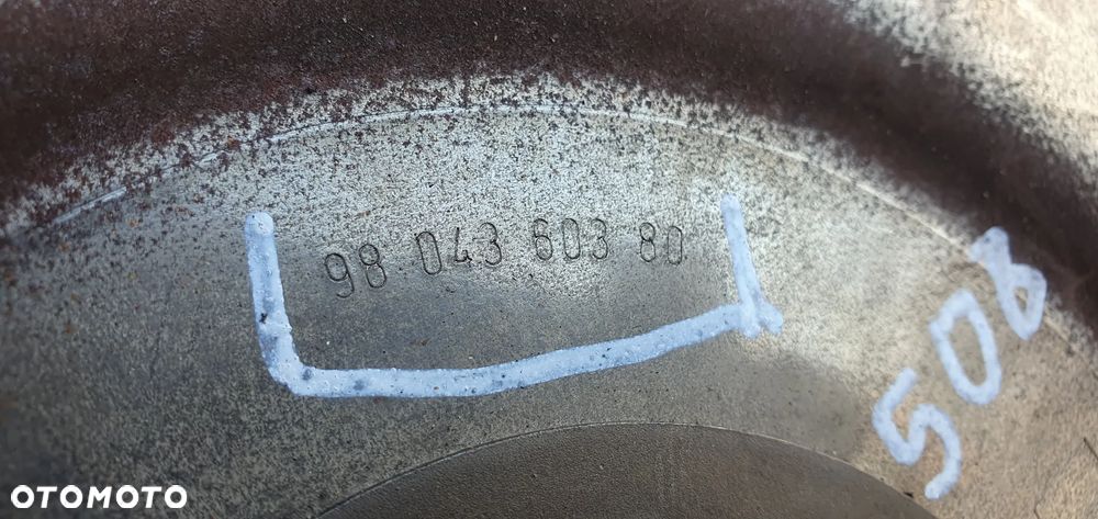 Koło zamachowe Peugeot 508 I Lift 1.6 HDI EHDI 9804360380 - 6