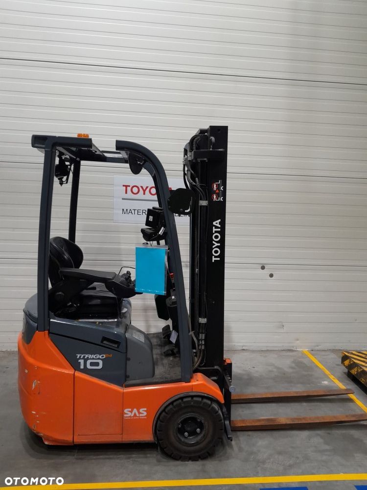 Toyota Bezpośrednio od dealera mały wózek widłowy TOYOTA 7FBEST10 Li-ion stan oryginalny - 1