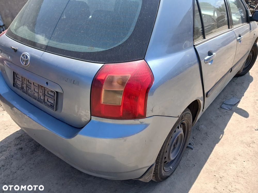 TOYOTA COROLLA E12 HB 8Q3 silnik 1.6 16V VVTI 110 KM 3ZZFE skrzynia MTM5 napęd sanki belka - 2