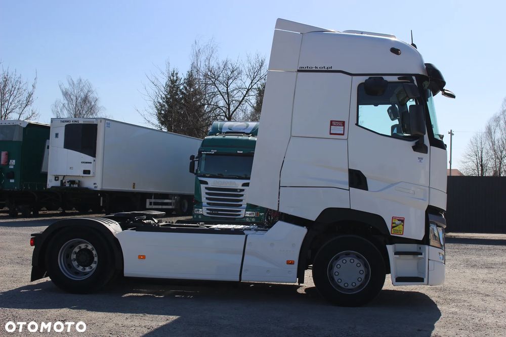 Renault T480 *13L* /LODÓWKA / HIGH-CAB /KLIMA POSTOJOWA / GPS /PEŁNY SPOILER /ACC / BL.MOSTU / Euro 6 /*SERWIS FR*/ STAN IDEALNY / - 10