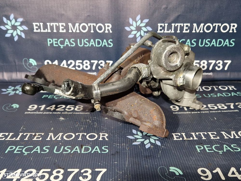 Turbo usado TD025S2 - 06T4 PEUGEOT 307 1.6 HDI 90CV 9HY 9HX CITROEN FORD - 2