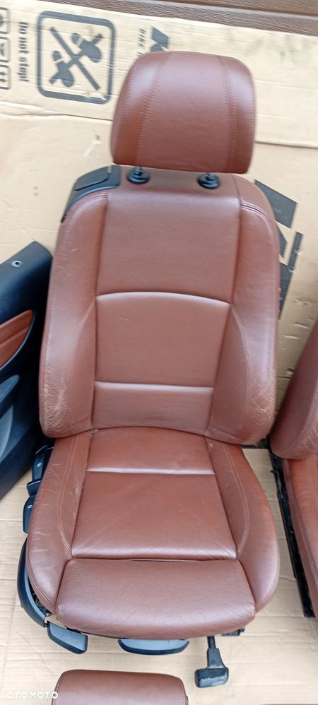 Fotele kanapa boczki komplet skóra BMW 1 E81 3D - 10