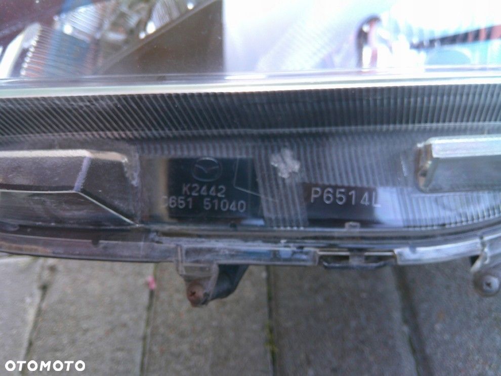 MAZDA 2 II DE 07-14 LEWA PRZEDNIA LAMPA ORYGINAŁ EUROPA - 9