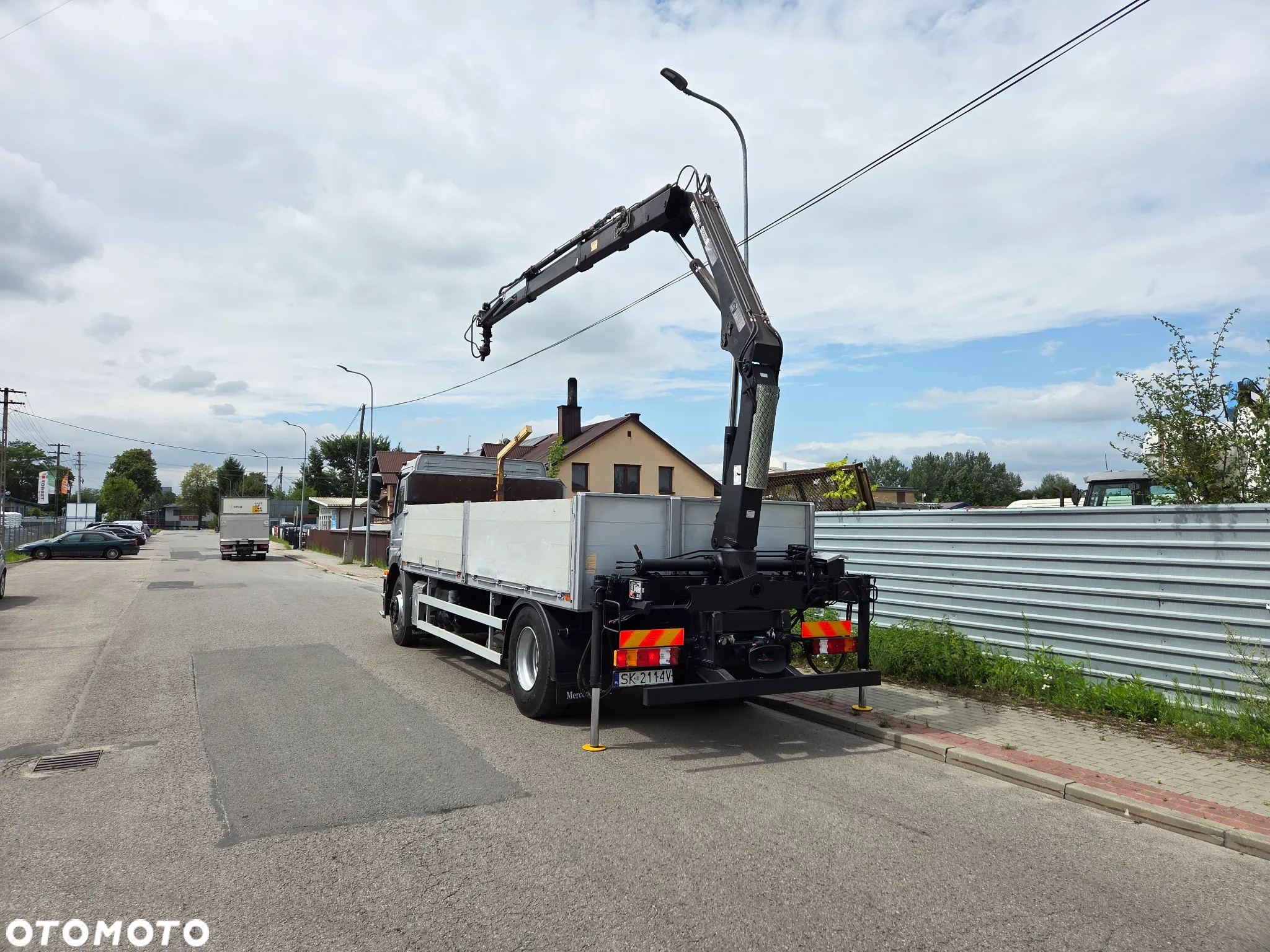 Mercedes-Benz AXOR 1826L KLIMA HDS HIAB ROTATOR tył PODUSZKI Euro 4 - 3