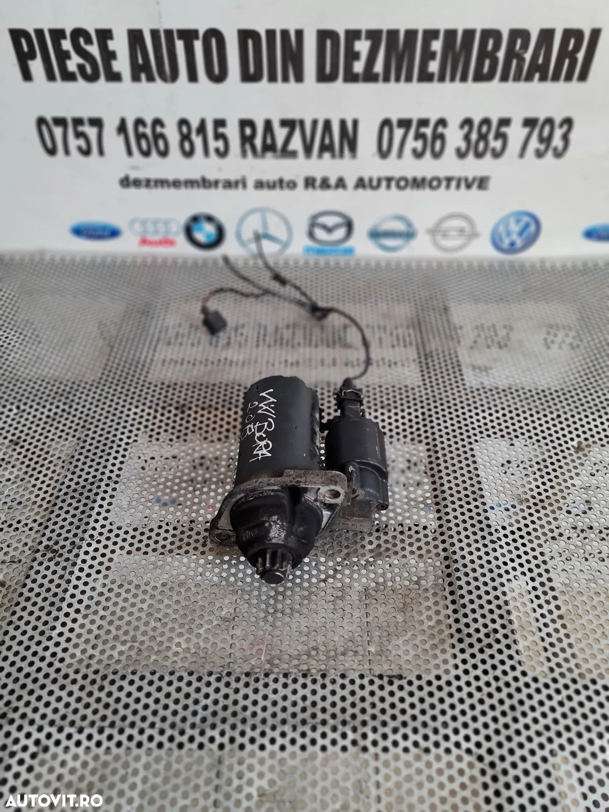 Electromotor  Vw Bora Golf 4 2.0 Benzina - Dezmembrari Arad - 2