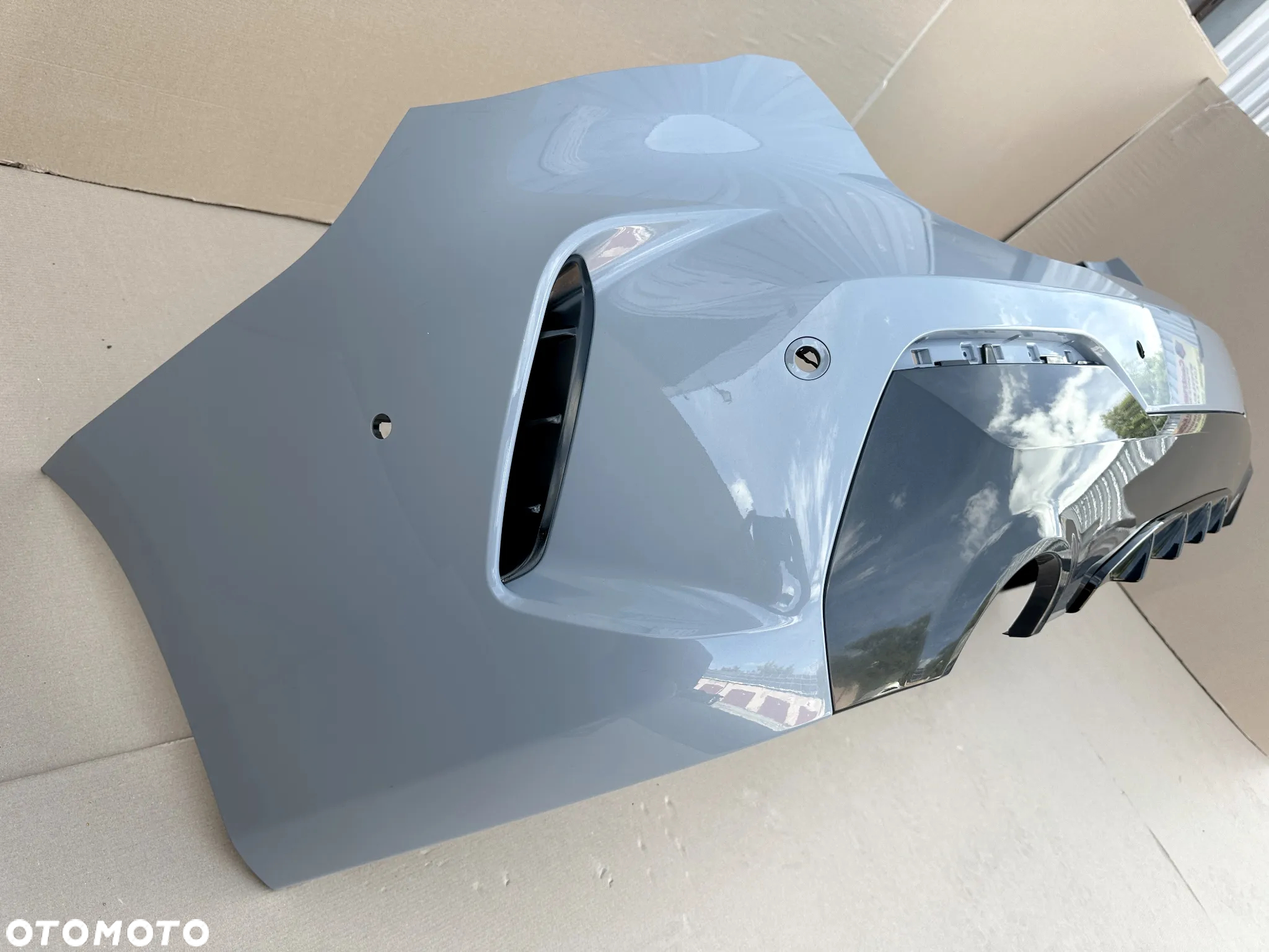 Zderzak tylny BMW 4 G22 G23, M-Pakiet, 6x PDC - BDB Tył - 4