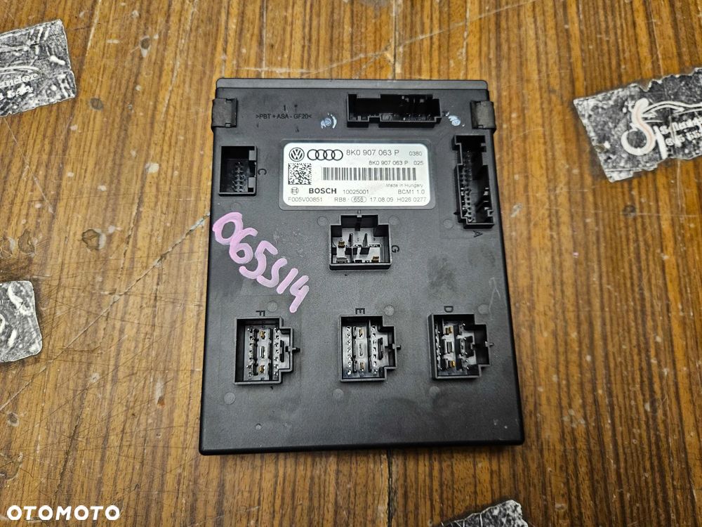Moduł 8K0907063P Sterownik Komputer Komfortu Audi A4 B8 A5 Q5 Europa - 1
