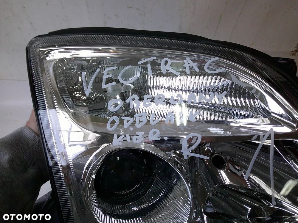 opel vectra c lampa przód prawa przednia nowa z uszk - 5