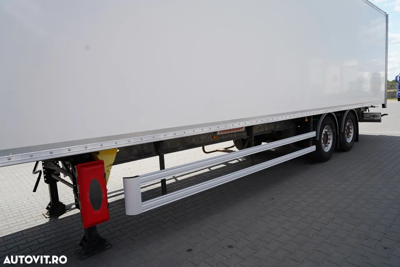 Fruehauf CONTAINER / KOFFER / 2 AXE / SAF / 2021 / PODEA FOARTE REZISTENTĂ: ȘINĂ - 10