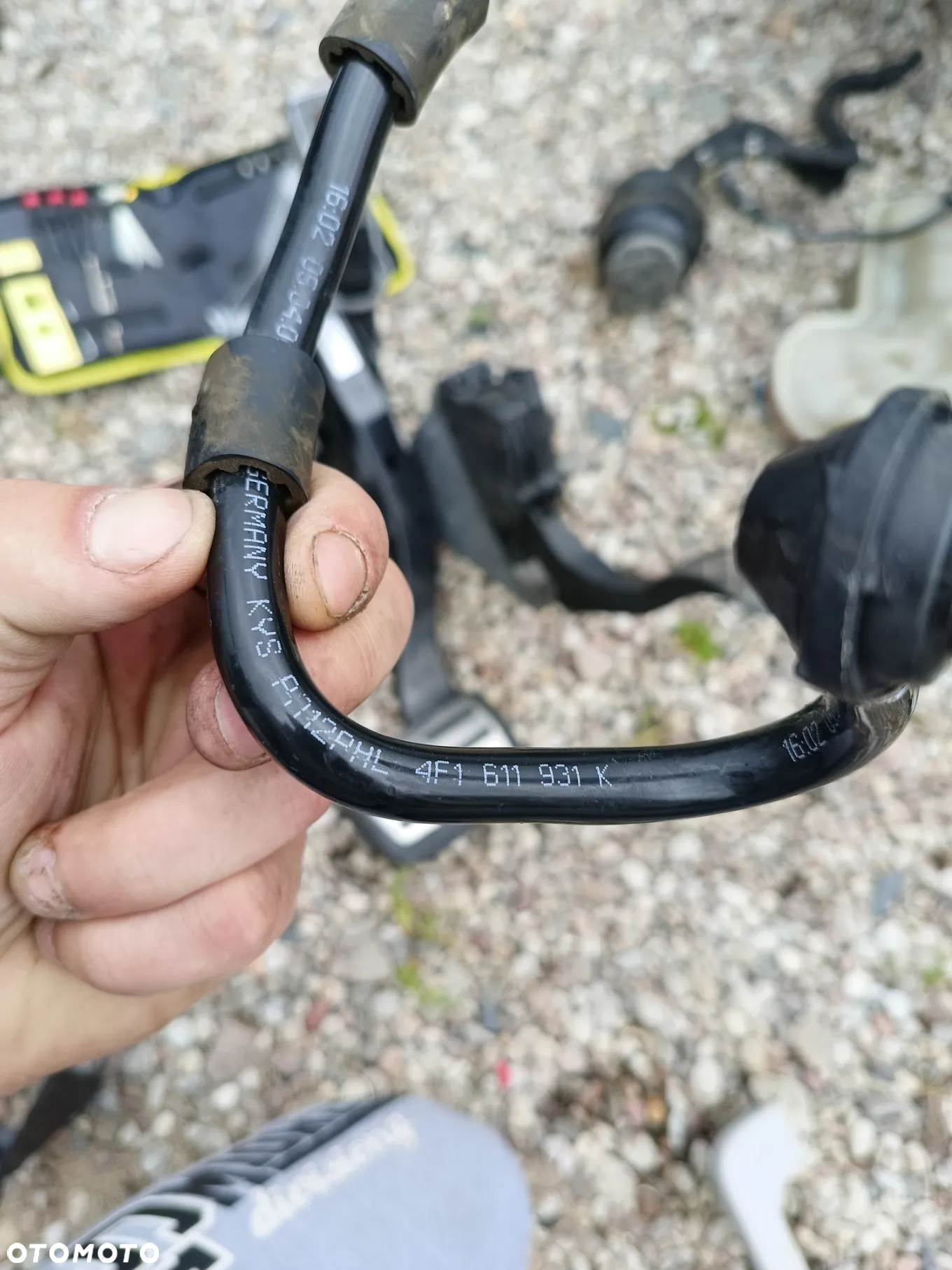 WĄŻ PODCIŚNIENIA SERWA AUDI A6 C6 4F1611931K - 2