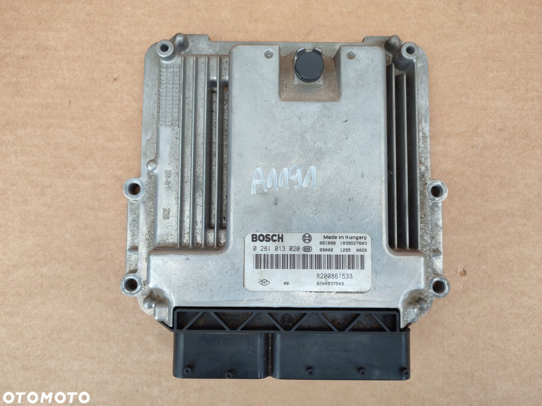 Komputer sterownik silnika RENAULT LAGUNA III 3.0DCI V6 8200861533 - 1