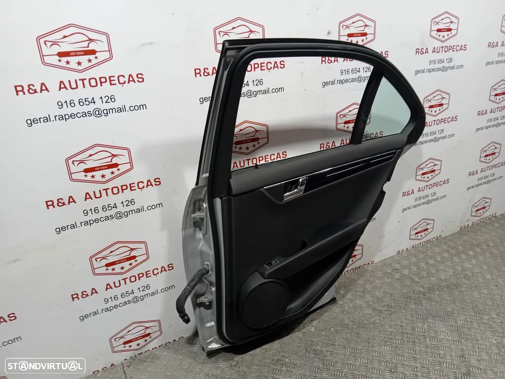 Porta Trás Traseira Direita Mercedes Class C W204 Sedan Carro Original - 5