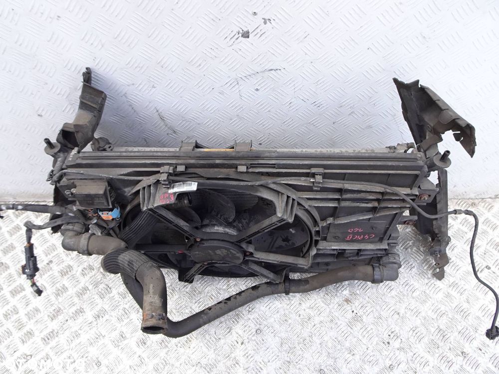 chłodnica wody + wentylator citroen c4 picasso ii 1.6 e-hdi - 9