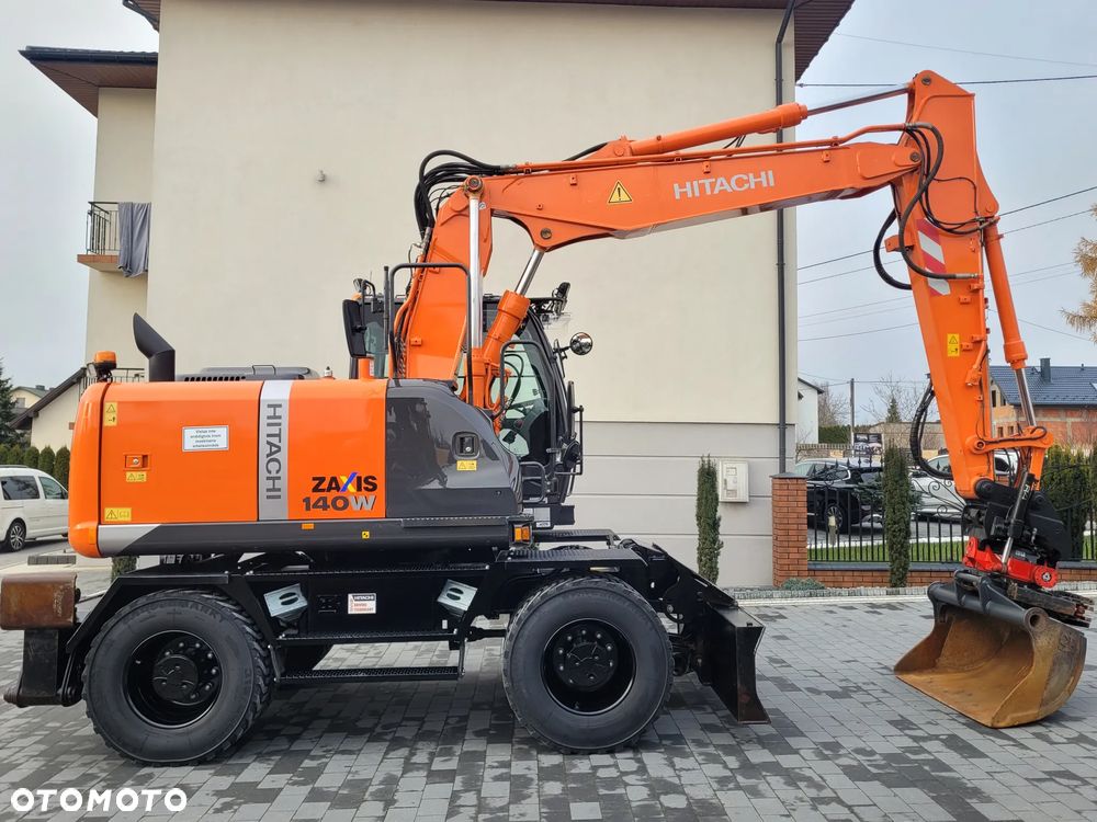 Hitachi ZX 140W / ROTOTILT ze szczypcami / - 3