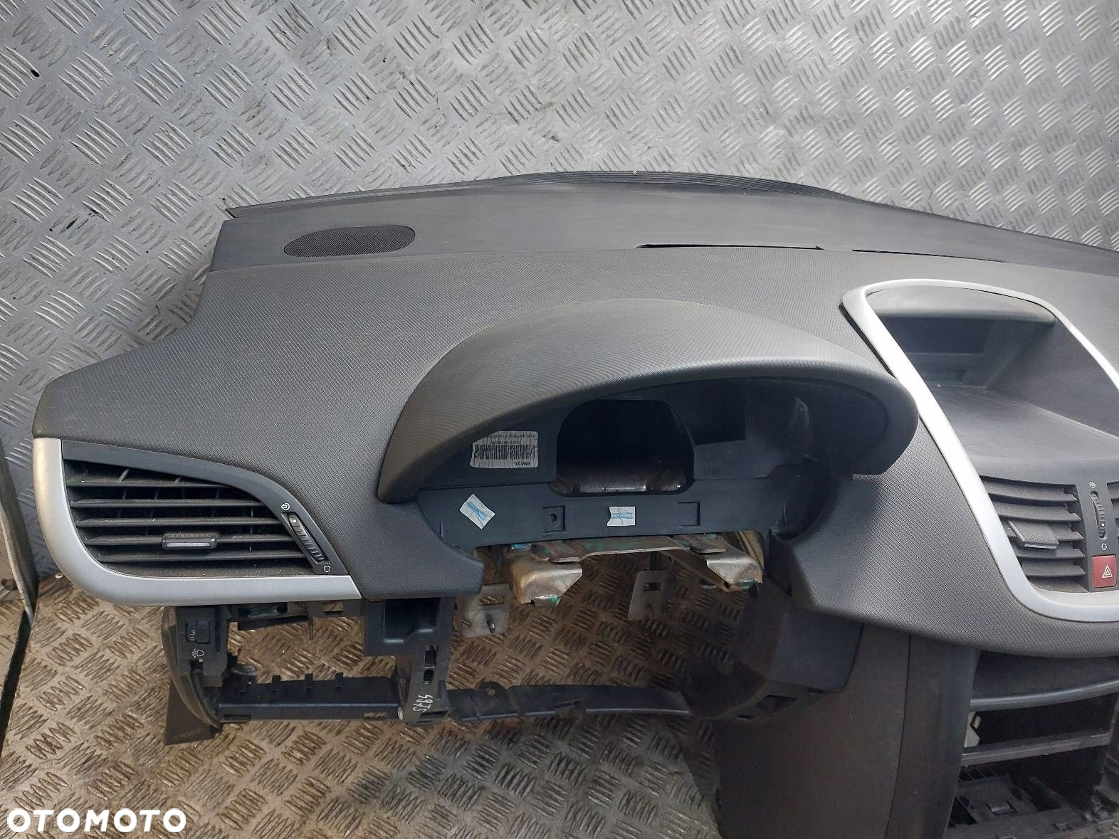 KOKPIT DESKA PODUSZKI MODUŁ AIRBAG PEUGEOT 207 I 9663593480 96500674 - 6