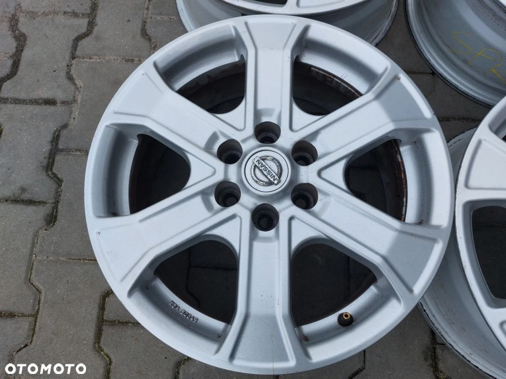 NISSAN NAVARA FELGI ALUMINIOWE R17 7J ET45 6X114.3 PROSTE SPRAWDZONE! - 2