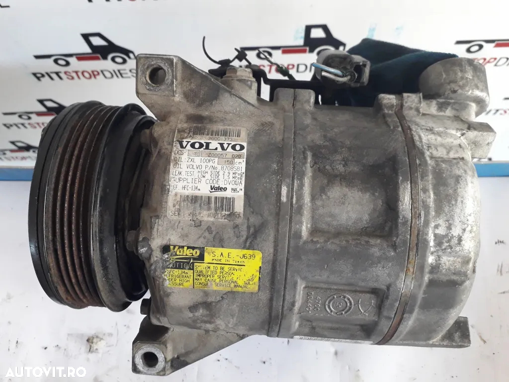 Compresor clima Volvo XC60 36001373 2.4 D 2010 2011 2012 2013 - 4