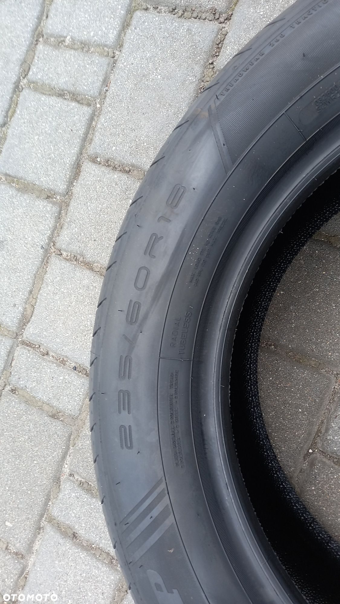 Nowe Opony Letnie Dunlop Sportresponse 235/60R18 107V XL 2024 4 szt - 4