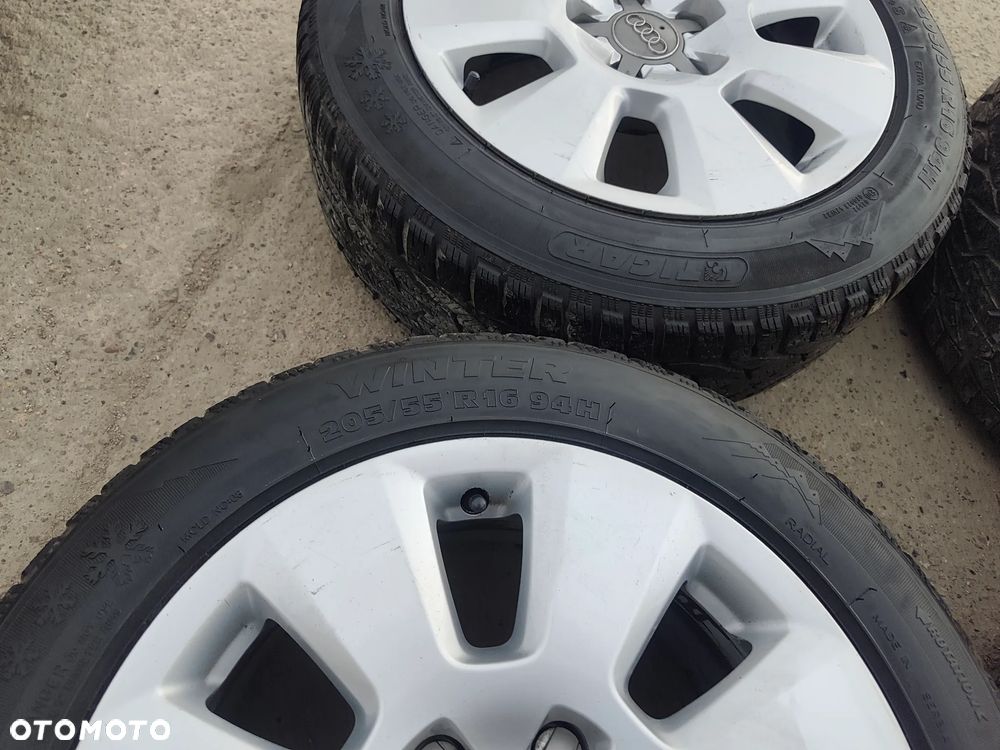 5x112 Alufelgi Felgi Aluminiowe Oryginalne 16 Koła Zimowe Zima AUDI A3 8V 8P A4 B5 B6 B7 B8 B9 A6 C5 C6 C7 4G0 Q2 Q3 VW SEAT SKODA Legnica ALU-RAD Mercedes 6mm 205/55 - 11