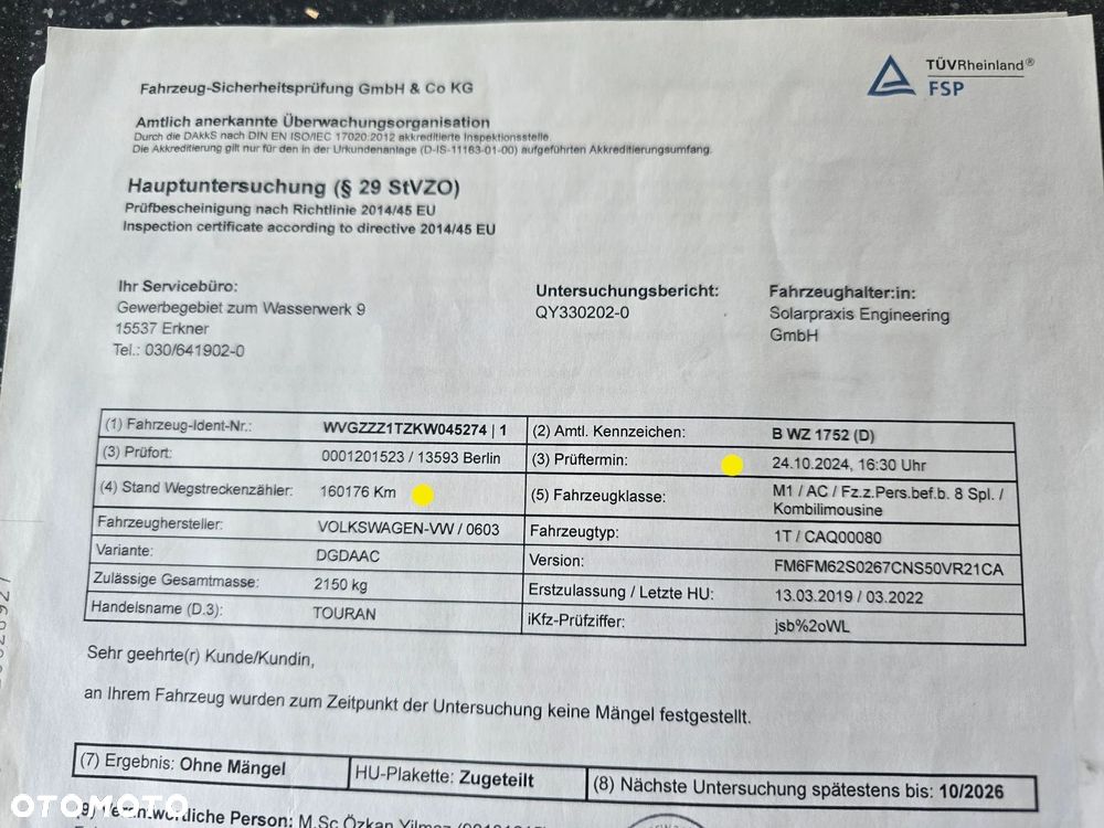 Volkswagen Touran 1.6 TDI SCR IQ.DRIVE - 36