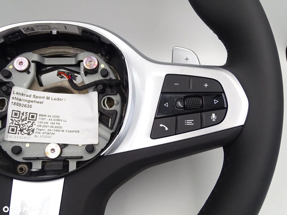 BMW X3 G01 X4 G02 LCI X3M X4M KIEROWNICA M-PAKIET ŁOPATKI - 4