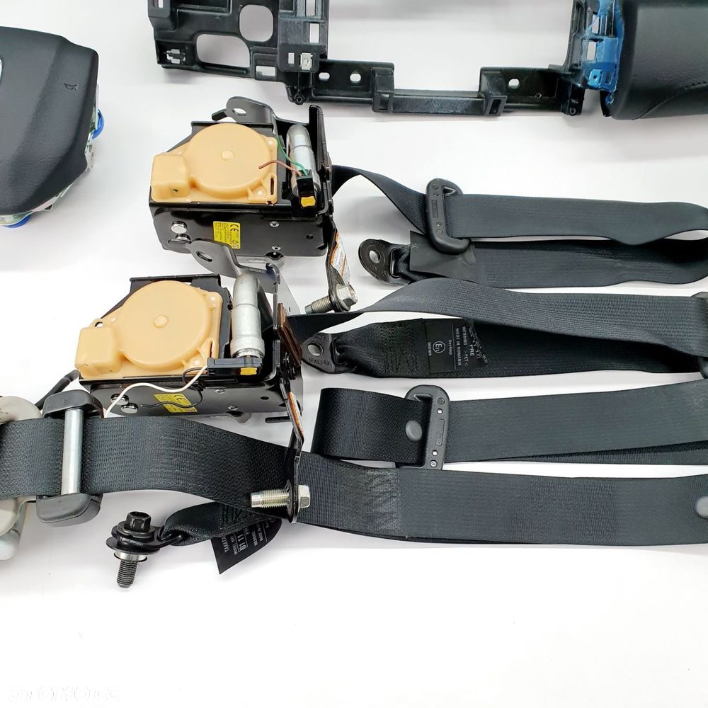 HONDA CIVIC 10 X DESKA ROZDZIELCZA KONSOLA KOKPIT PULPIT PODUSZKI AIRBAG AIR BAG PASY KIT SET - 9
