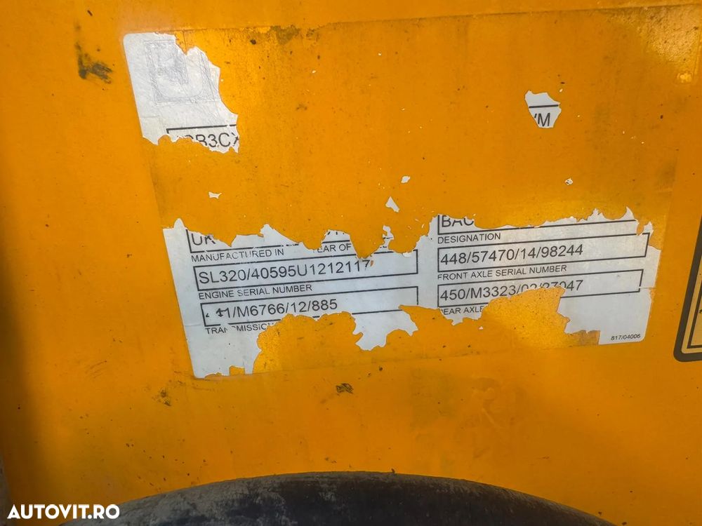 JCB 3CX Buldoexcavator - 5