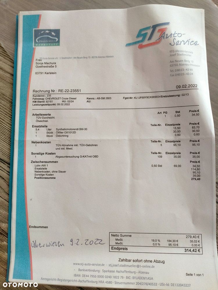 Chevrolet Cruze - 31