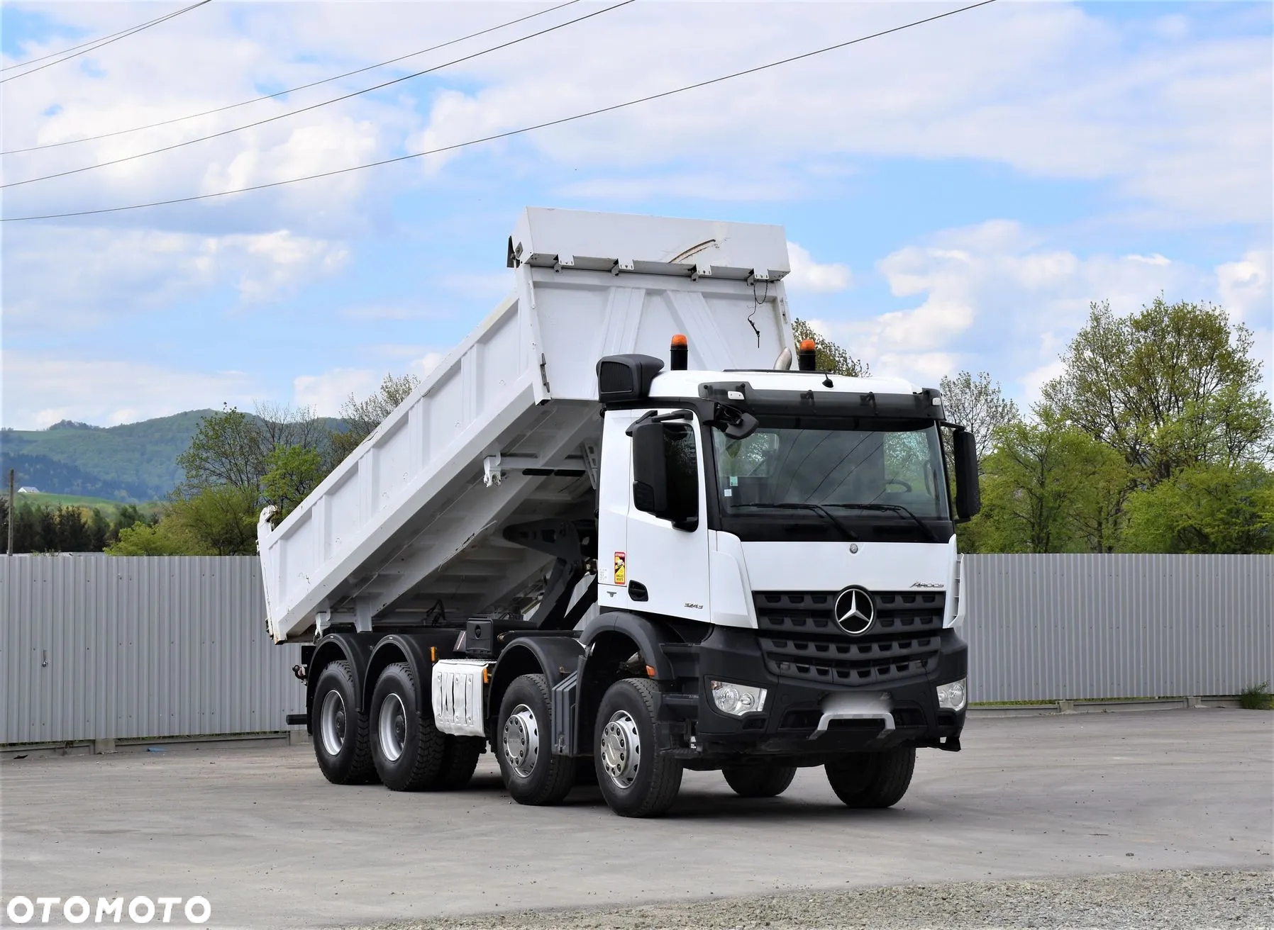 Mercedes-Benz AROCS 3243 Wywrotka 6,00 + BORDMATIC /8x4 - 4