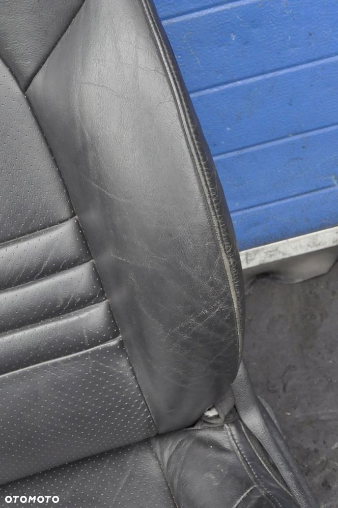 PEUGEOT 407 COUPE FOTEL LEWY PRZÓD SKÓRA PODGRZEWANY EUROPA - 11