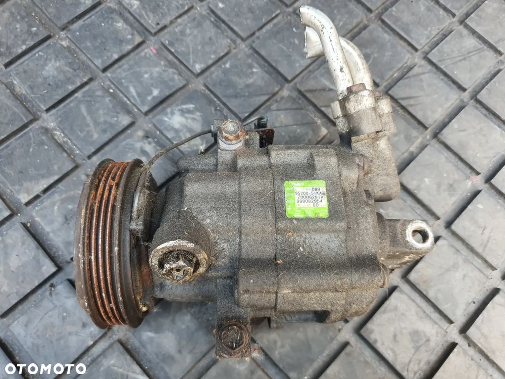 SUZUKI SPLASH AGILA B 1.0 SPREŻARKA KOMPRESOR KLIMATYZACJI 95200-51KA0 OPEL AGILA B - 1